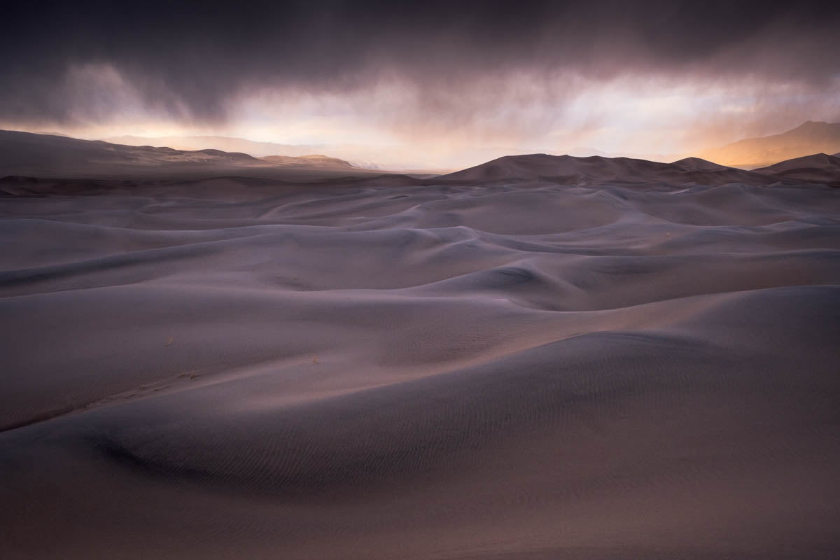 Death Valley Backcountry Eureka Sunset