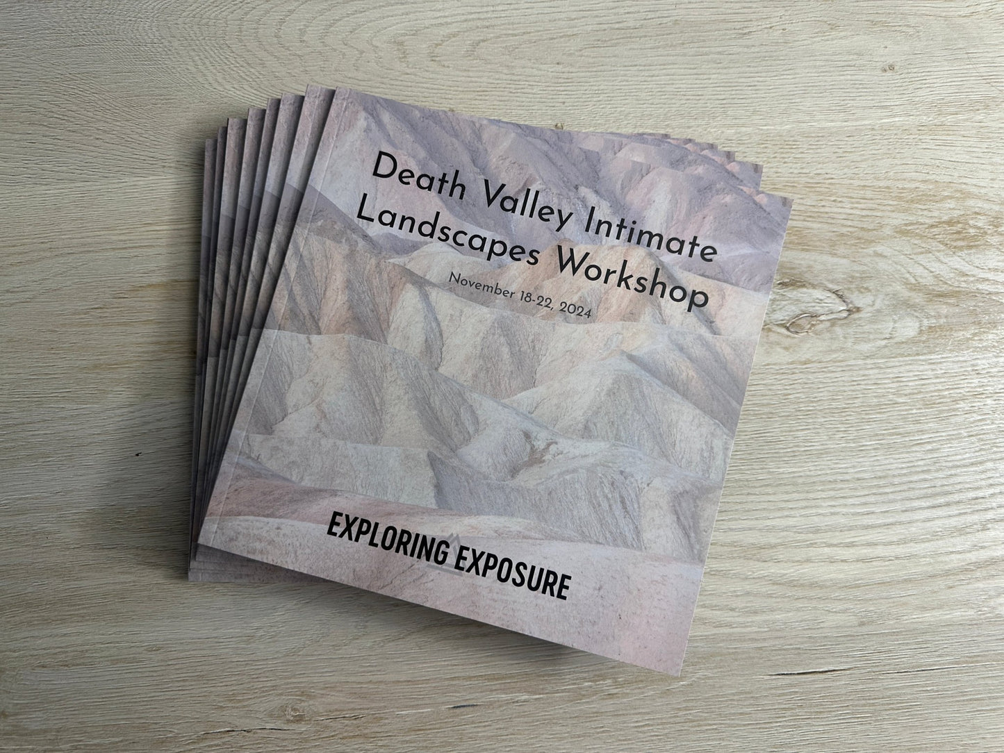 Death Valley Intimate Landscapes 2024 Zine